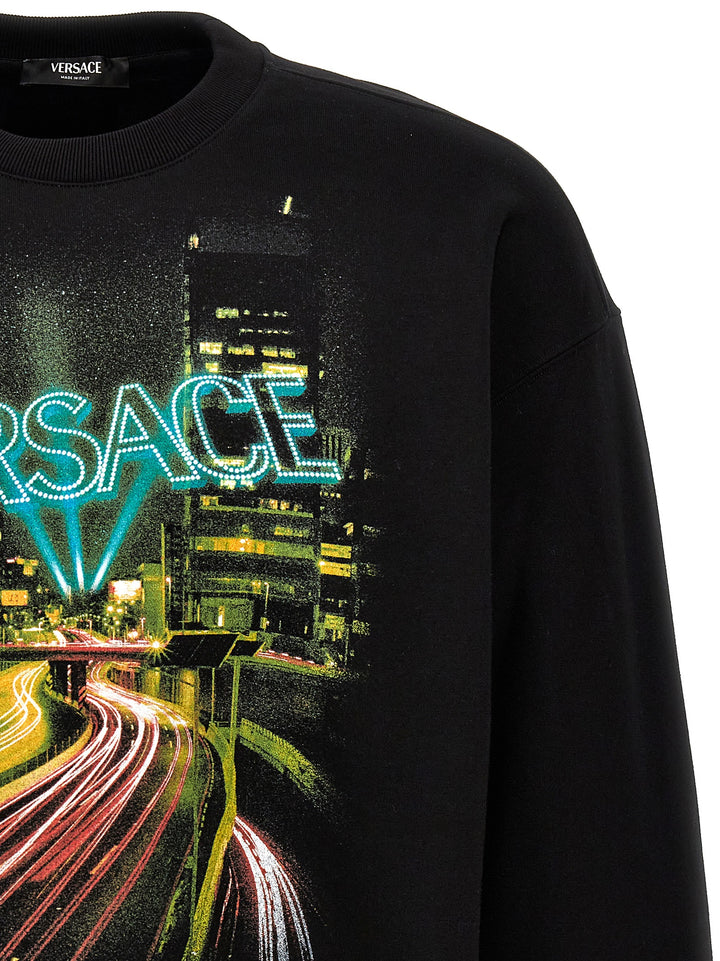 Versace City Sweatshirt Black