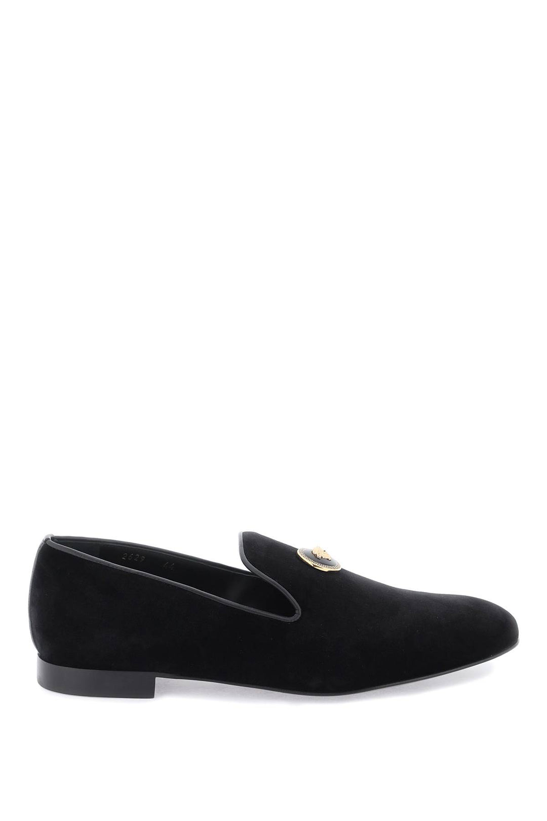 Velvet Medusa Loafers - Versace - Men