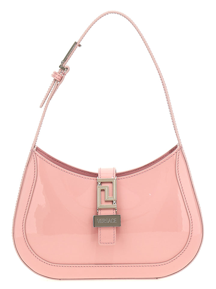 Greca Goddess Shoulder Bags Pink