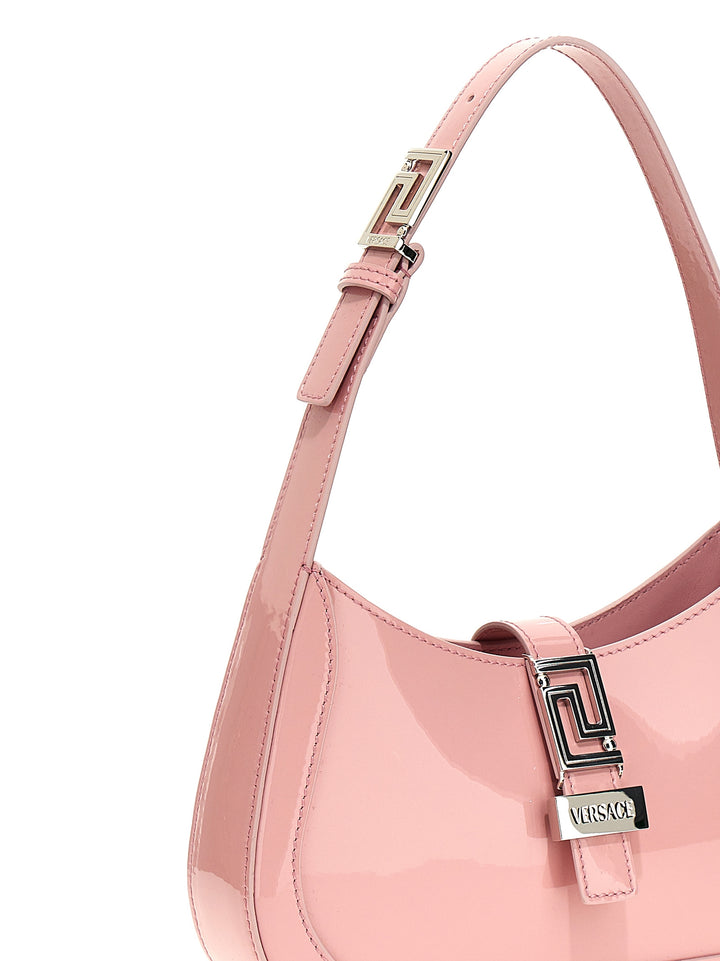 Greca Goddess Shoulder Bags Pink