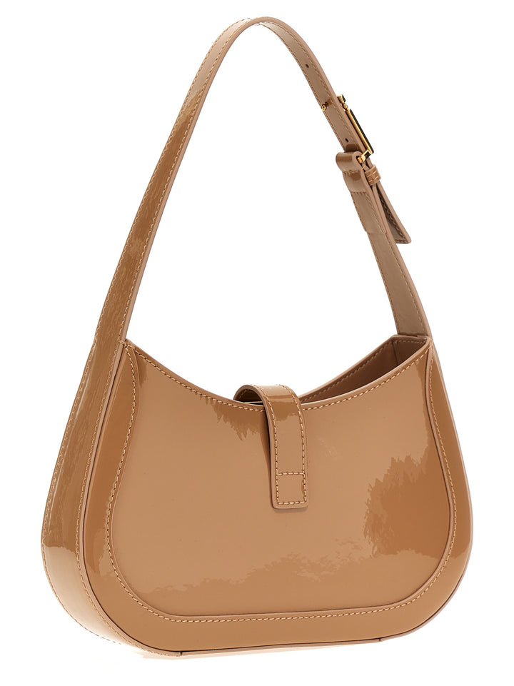 Greca Goddess Shoulder Bags Beige