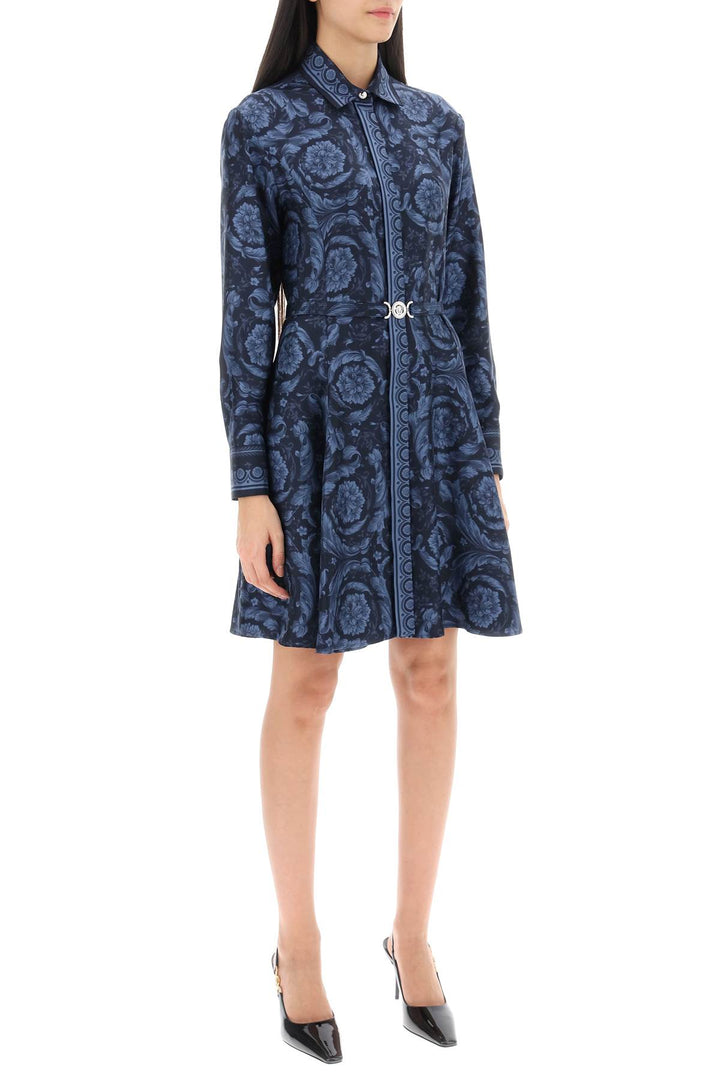 Barocco Shirt Dress - Versace - Women