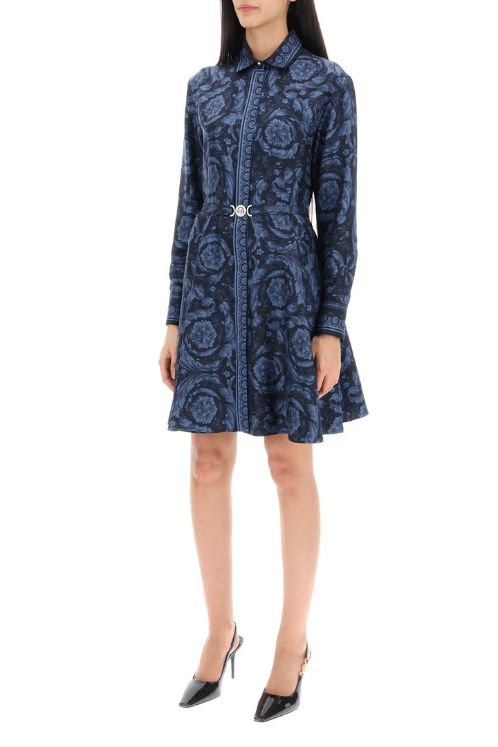 Barocco Shirt Dress - Versace - Women