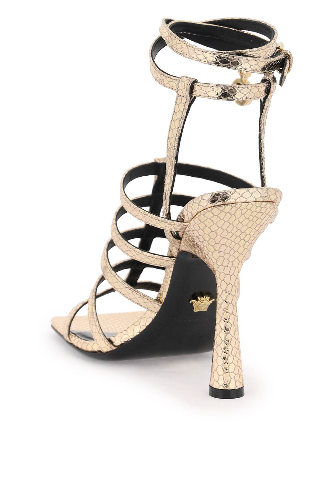 Lycia Structure Sandals - Versace - Women