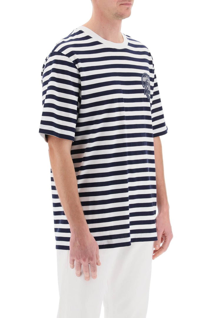 Nautical Stripe T Shirt - Versace - Men