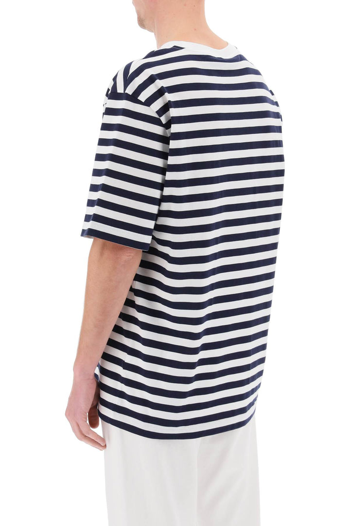 Nautical Stripe T Shirt - Versace - Men