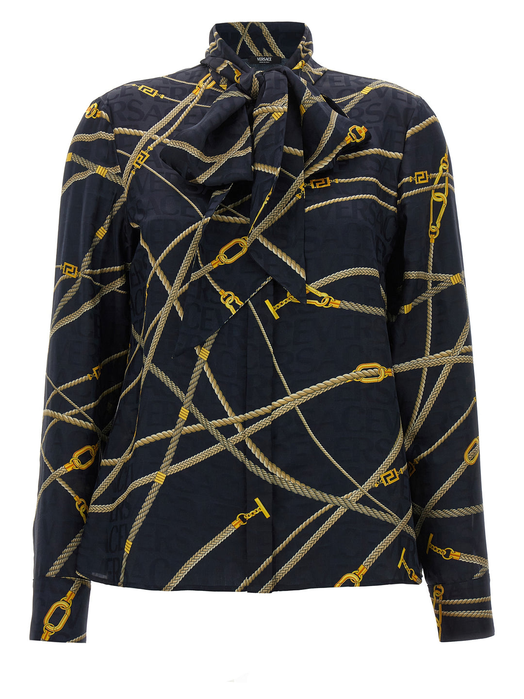 Versace Ropes Shirt, Blouse Multicolor