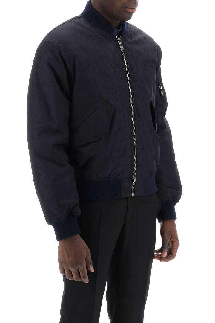 Barocco Bomber Jacket - Versace - Men