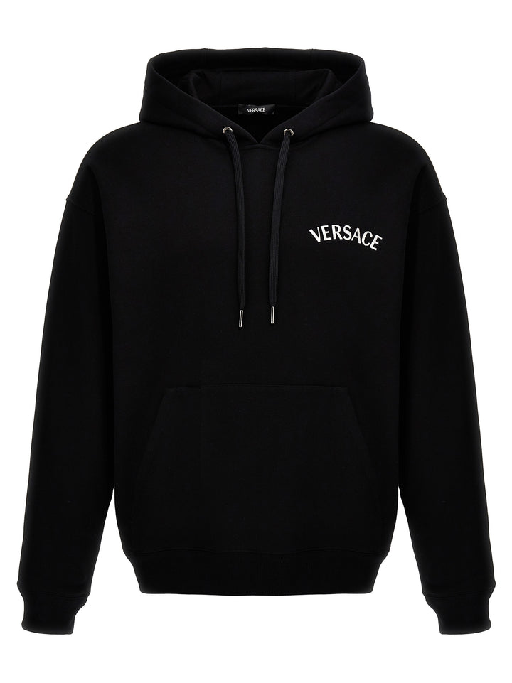 Logo Hoodie Sweatshirt Black