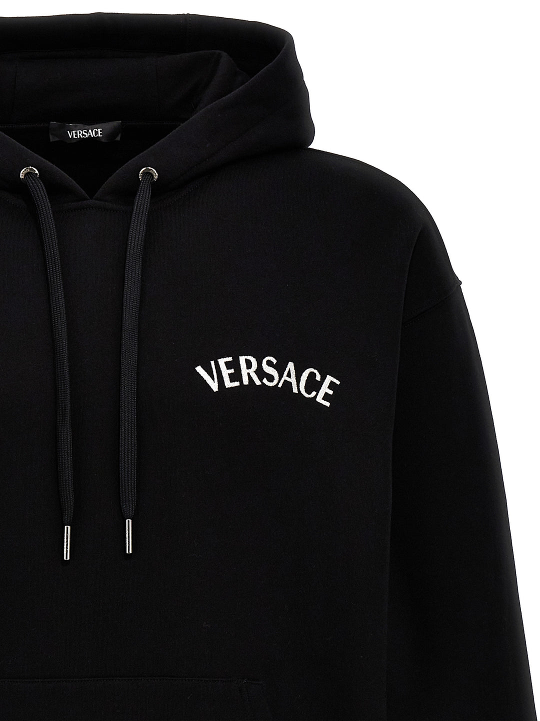 Logo Hoodie Sweatshirt Black