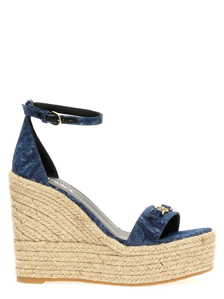 Barocco Wedges Blue