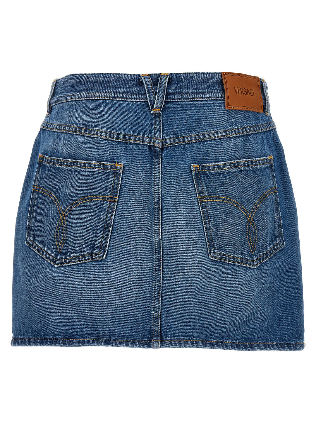 Denim Mini Skirt Skirts Blue