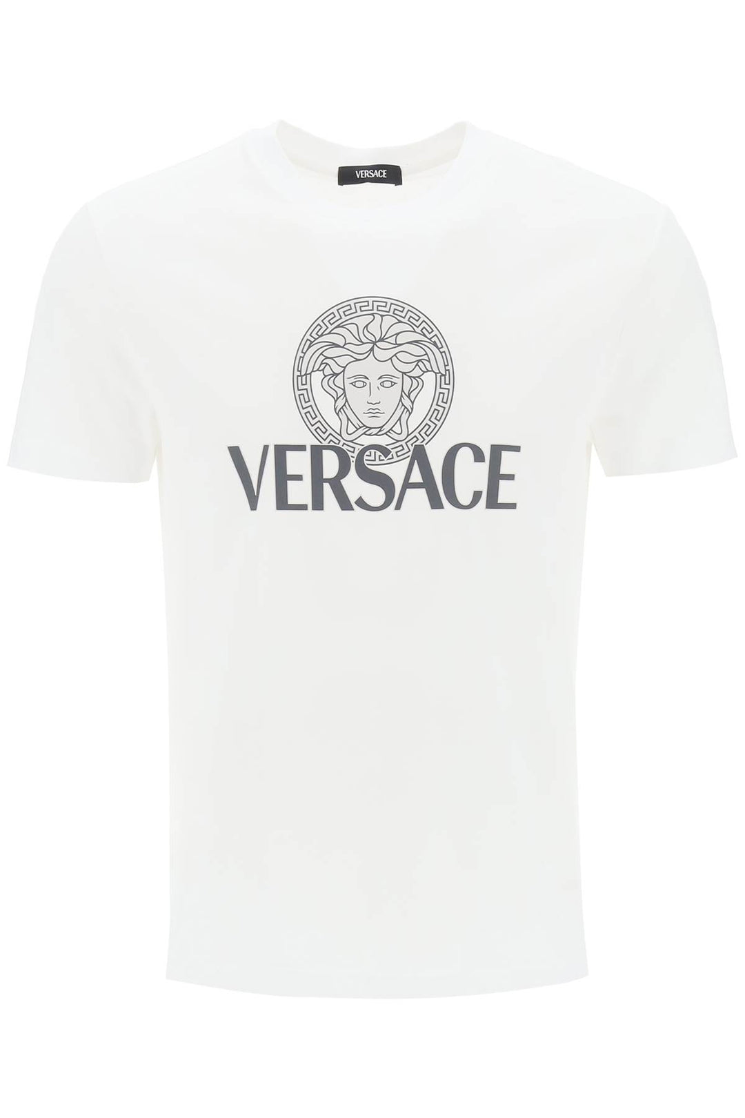 T Shirt With Medusa Print - Versace - Men