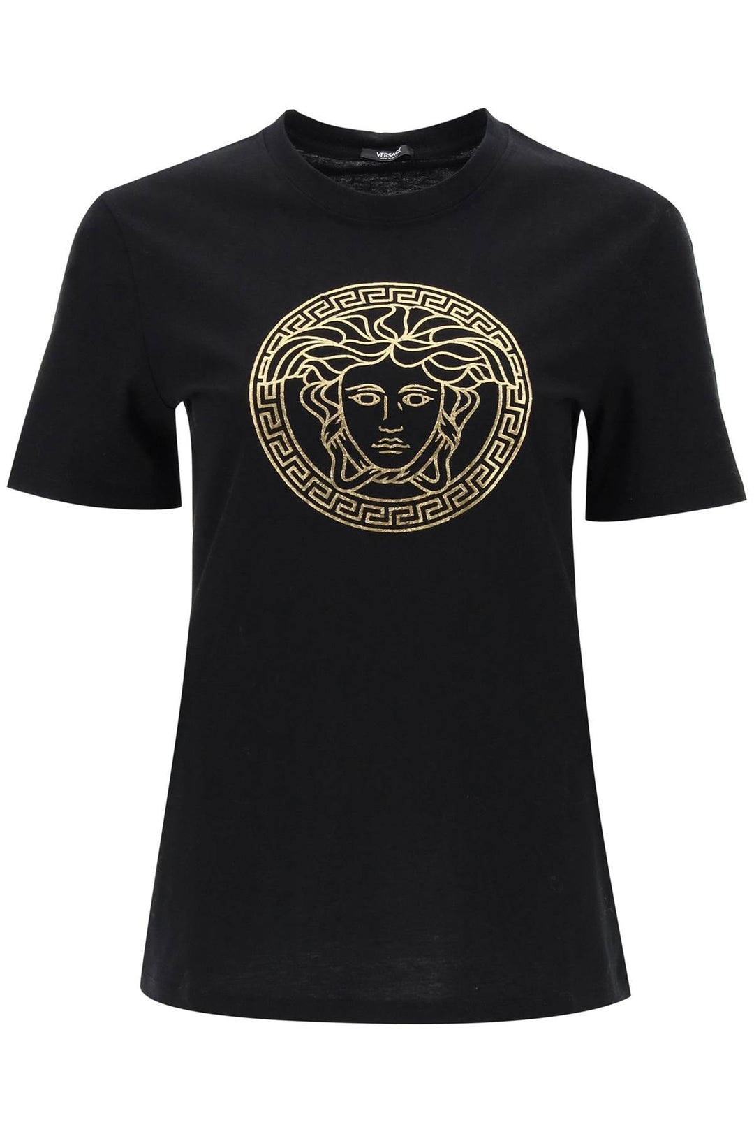 Medusa Crew Neck T Shirt - Versace - Women