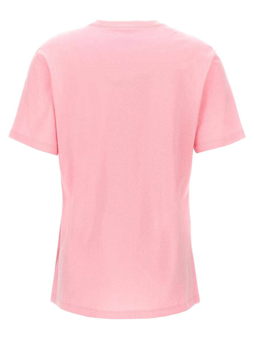 Logo Embroidery T-Shirt Pink