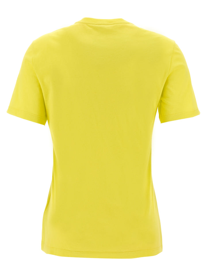 Logo Embroidery T-Shirt Yellow