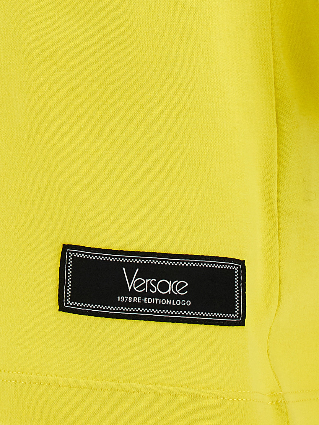 Logo Embroidery T-Shirt Yellow