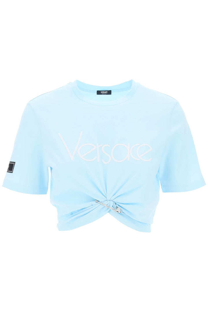 T Shirt Cropped 1978 Re Edition - Versace - Women