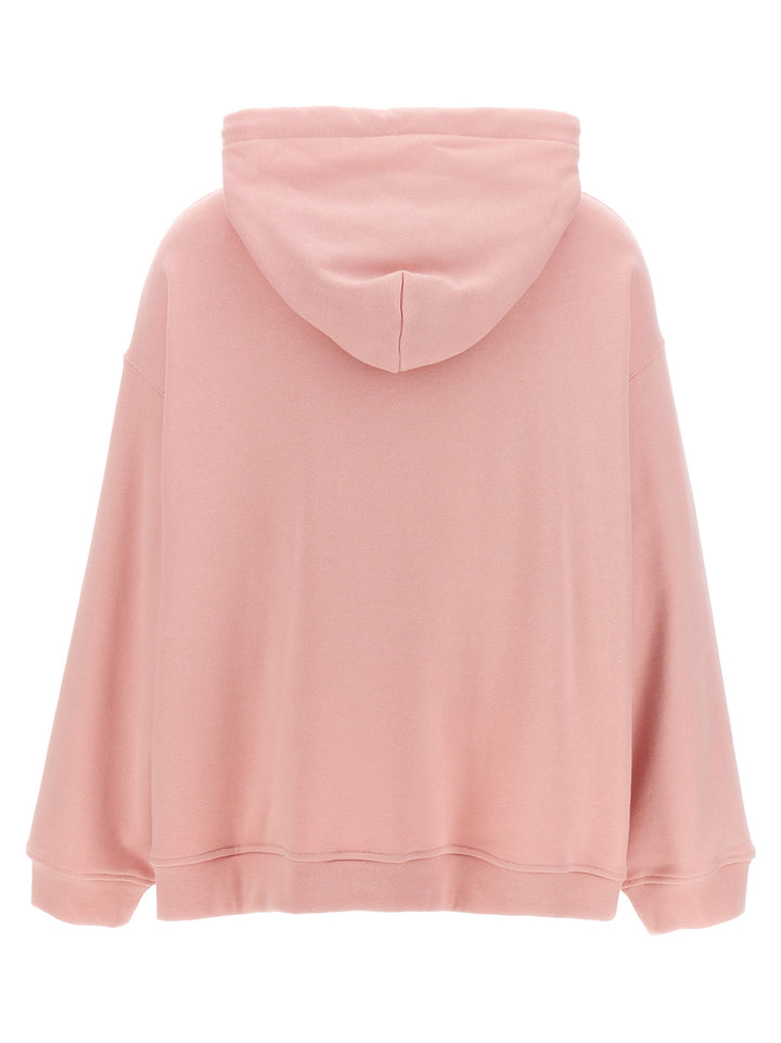 Logo Hoodie Sweatshirt Pink