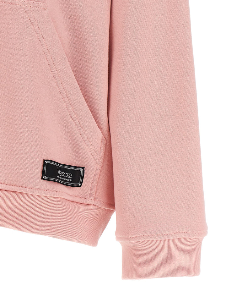 Logo Hoodie Sweatshirt Pink