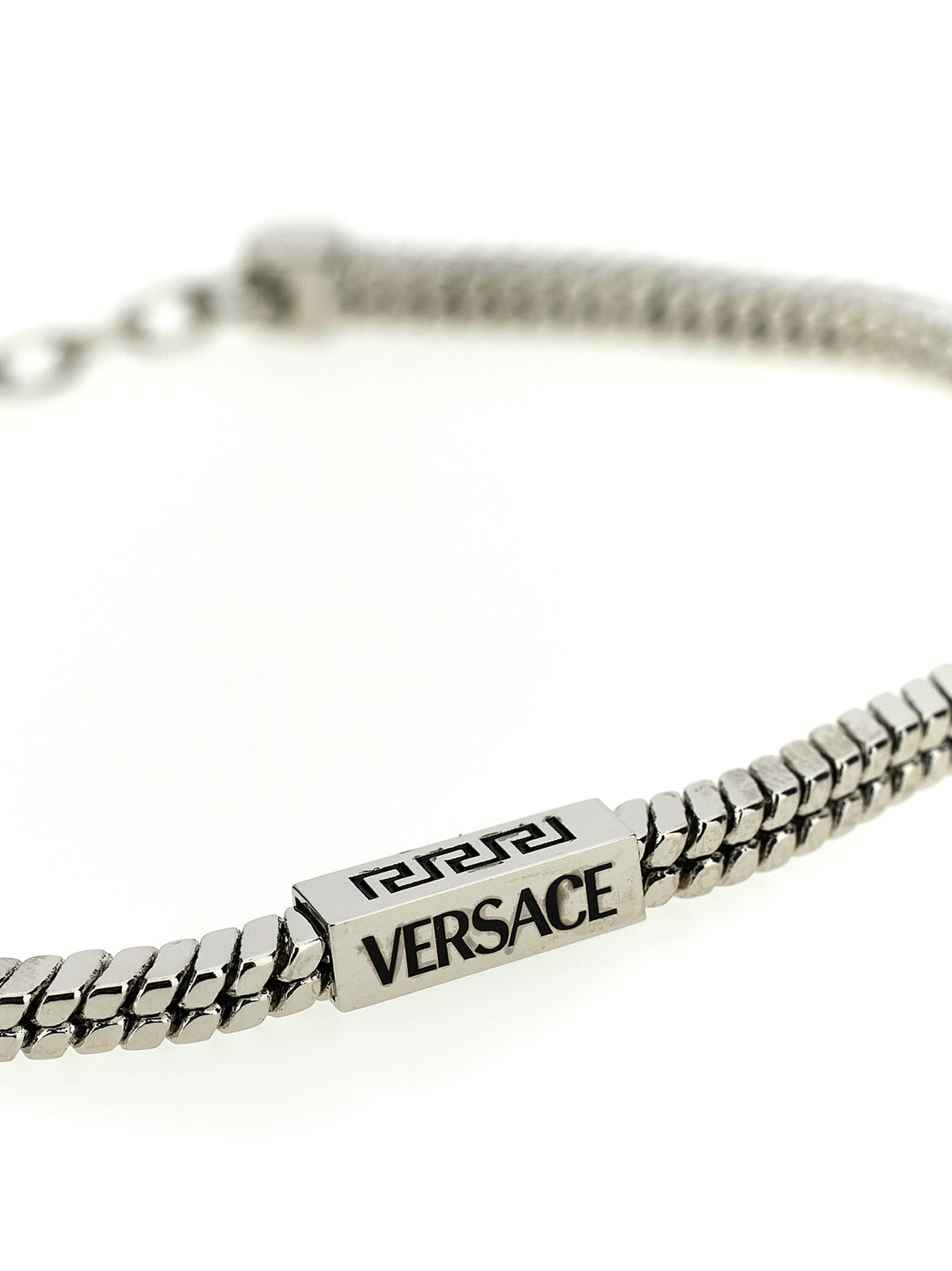 Logo Metal Bracelet Jewelry Silver