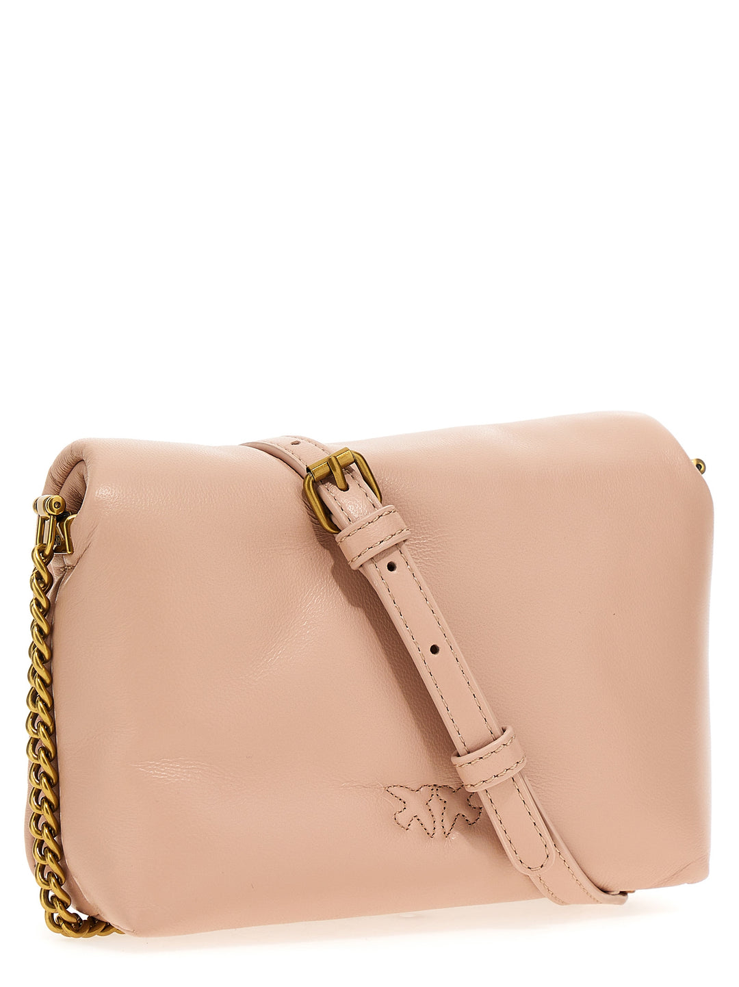 Love Click Baby Puff Crossbody Bags Pink