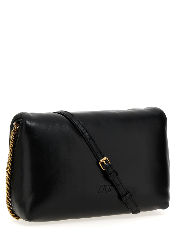 Love Click Classic Classic Puff Crossbody Bags Black