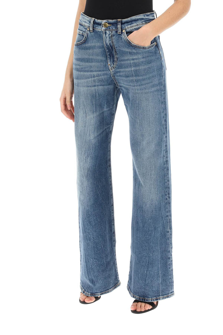 Wanda Loose Jeans With Wide Leg - Pinko - Women