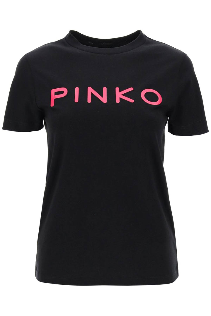 Start T Shirt With Vinyl Logo - Pinko - Women