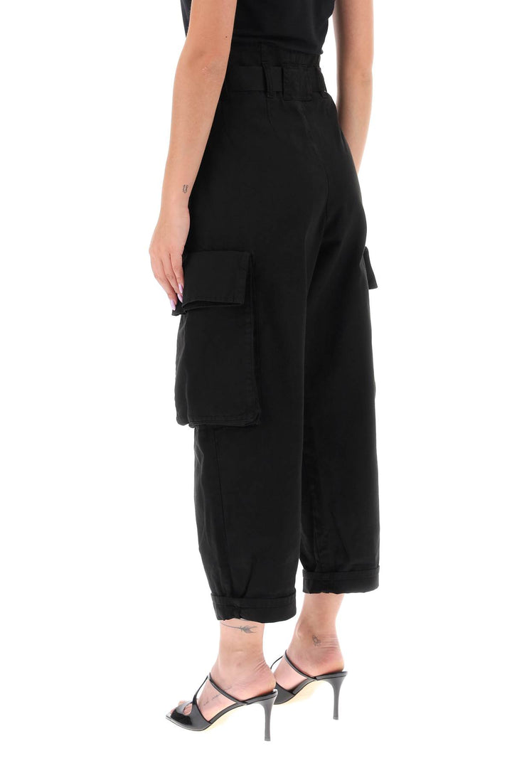 'Ronfare' Cropped Cargo Pants - Pinko - Women