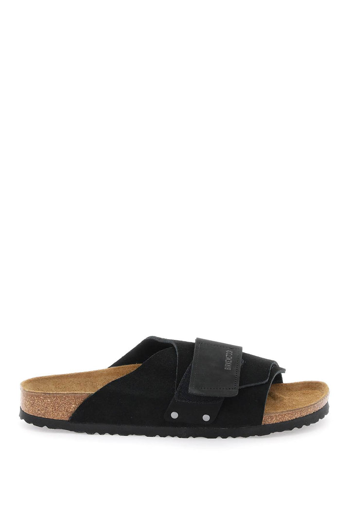 Kyoto Suede And Nubuck Leather Slides - Birkenstock - Men