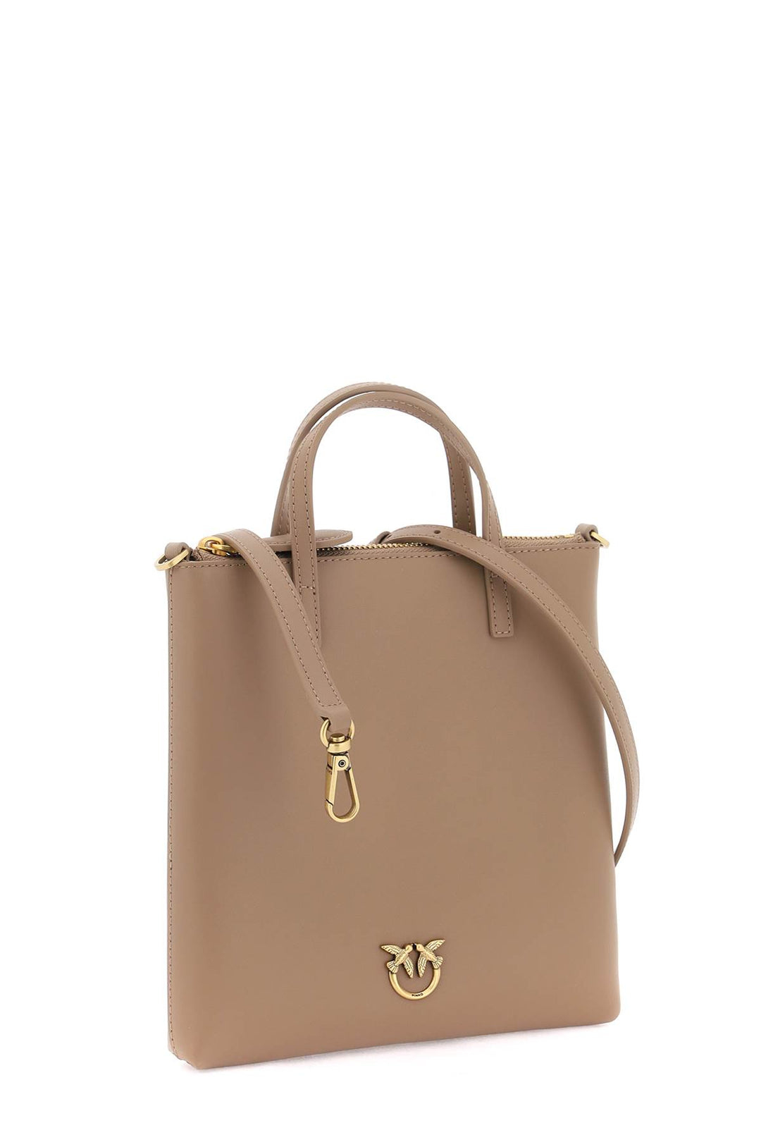 Leather Mini Tote Bag - Pinko - Women