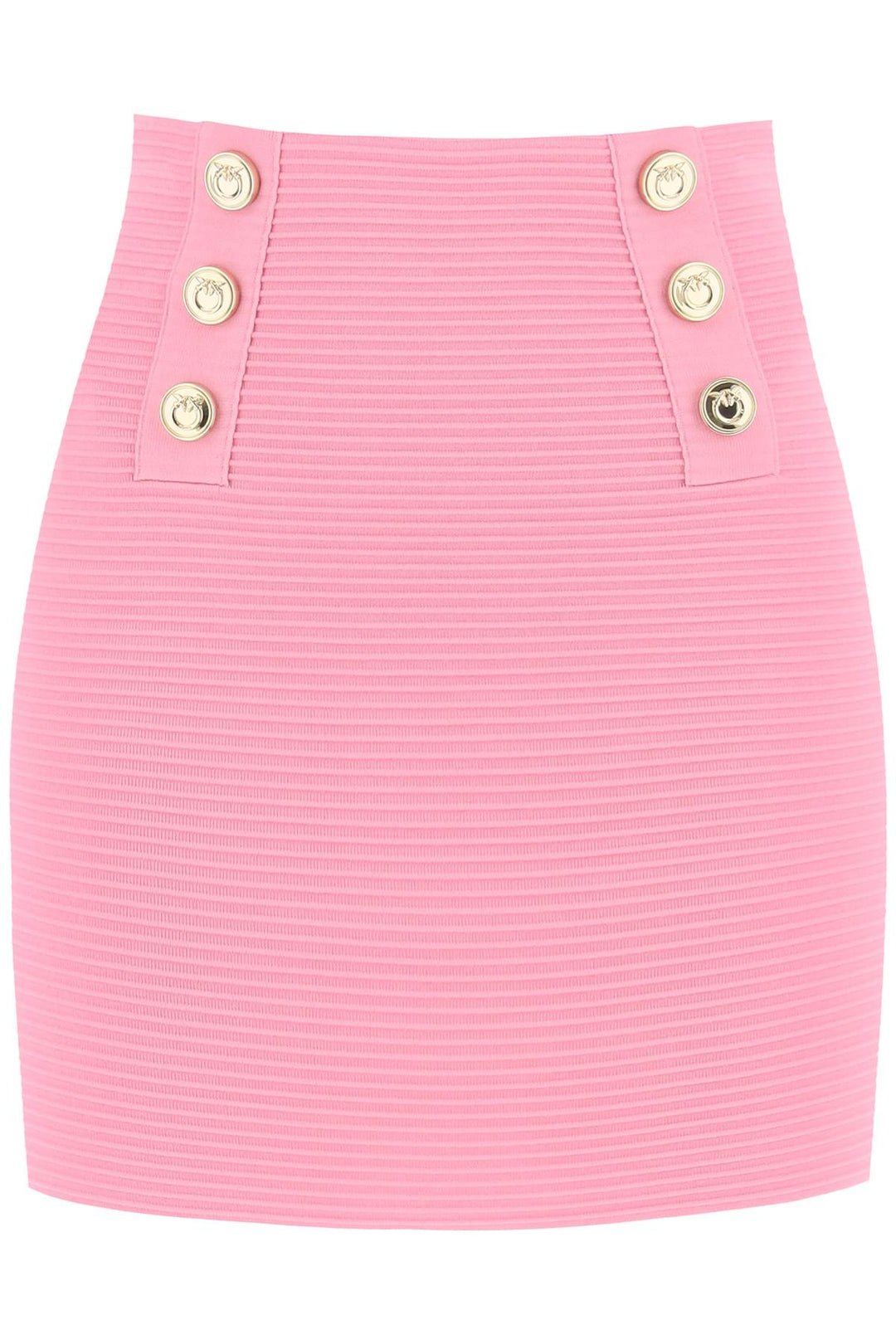 Cipresso Mini Skirt With Love Birds Buttons - Pinko - Women