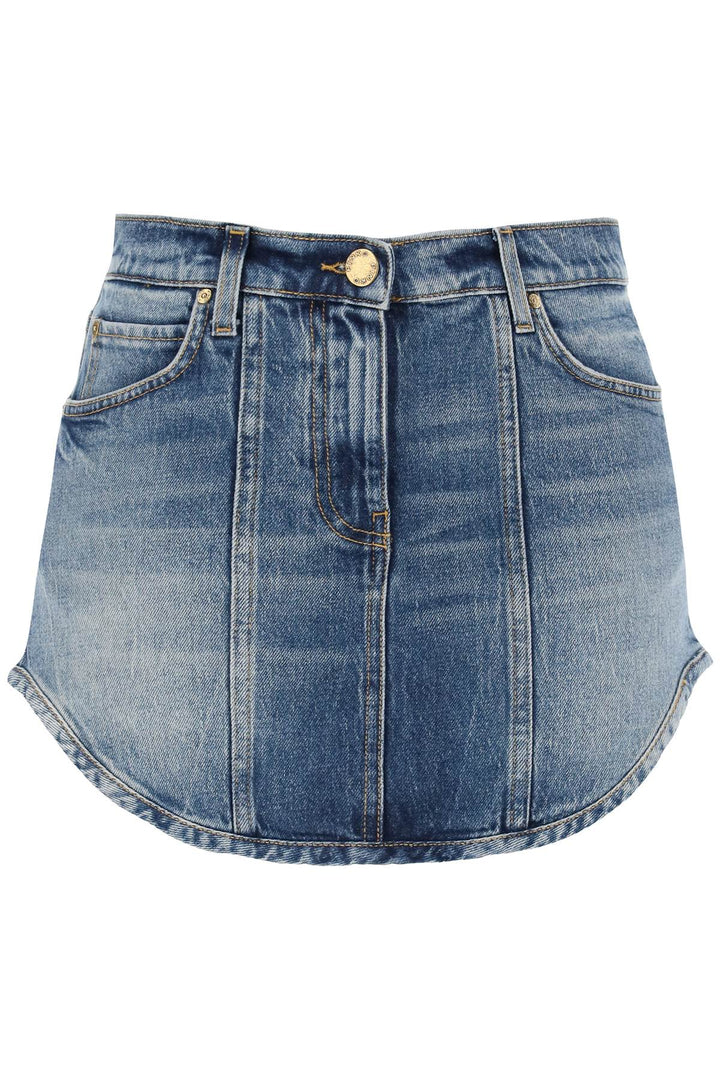 Minigonna In Denim Miseno - Pinko - Women