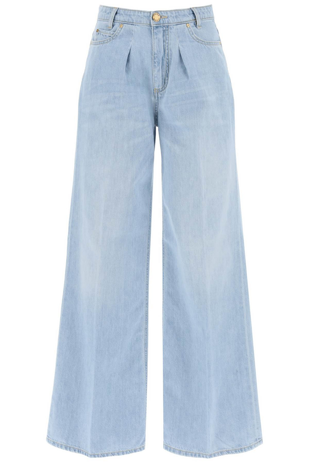 Pozzillo Wide Leg Jeans - Pinko - Women