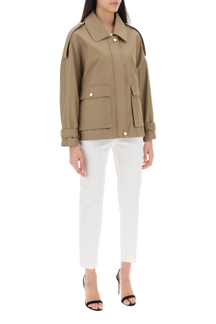 Polidora Blouson Jacket In Gabardine - Pinko - Women