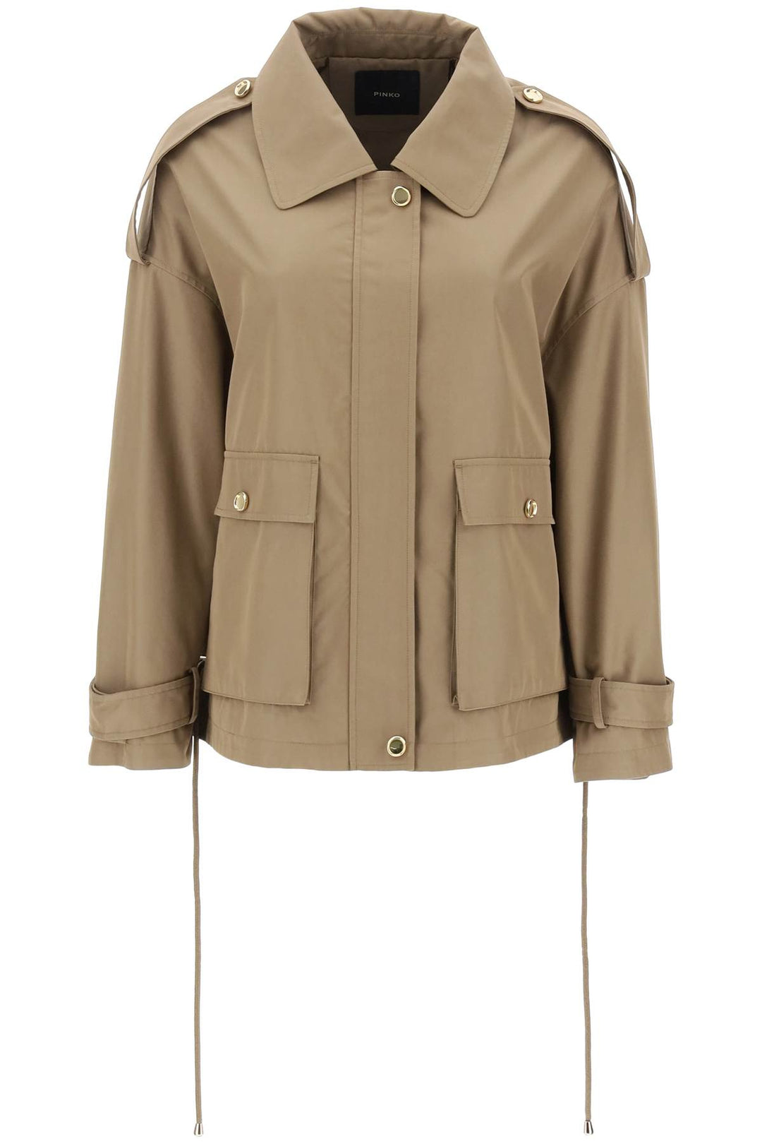 Polidora Blouson Jacket In Gabardine - Pinko - Women