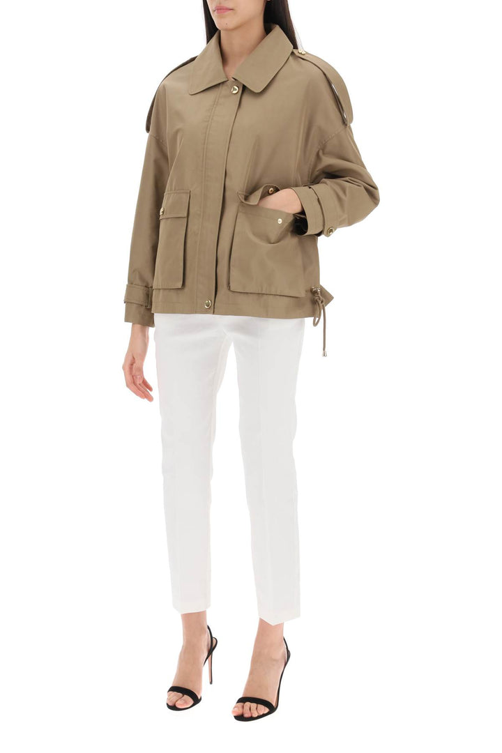 Polidora Blouson Jacket In Gabardine - Pinko - Women