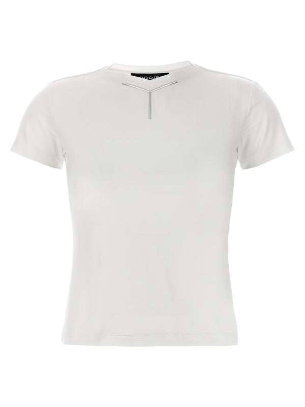 Y Baby Tee T-Shirt White