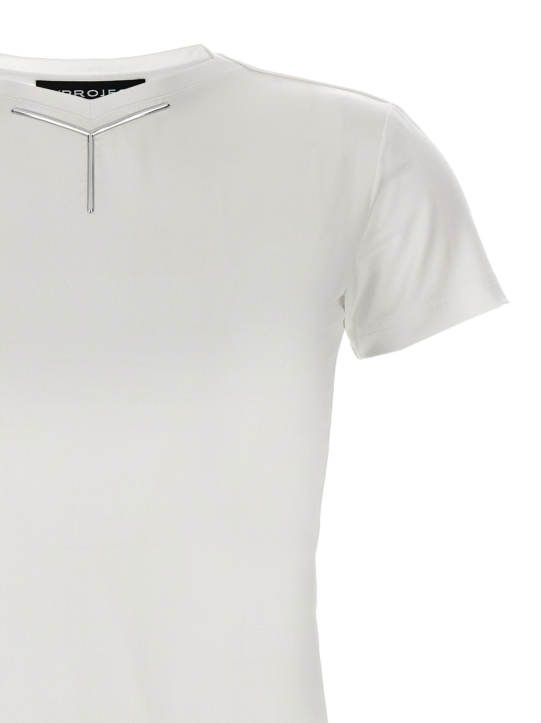 Y/Project Y Baby Tee T-shirt - White | d22a36990262bc12519043171de3958ff0bf8f17