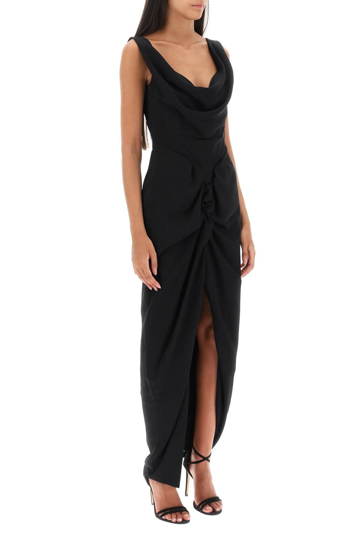 'Panther' Long Draped Dress - Vivienne Westwood - Women