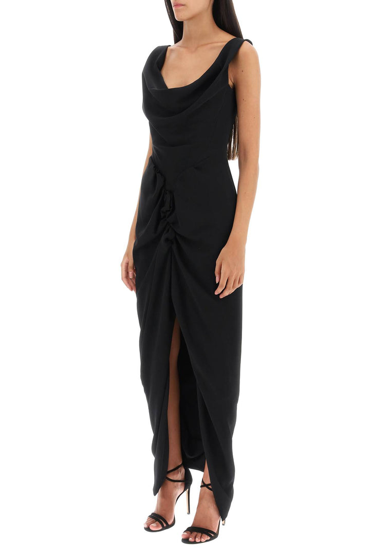 'Panther' Long Draped Dress - Vivienne Westwood - Women