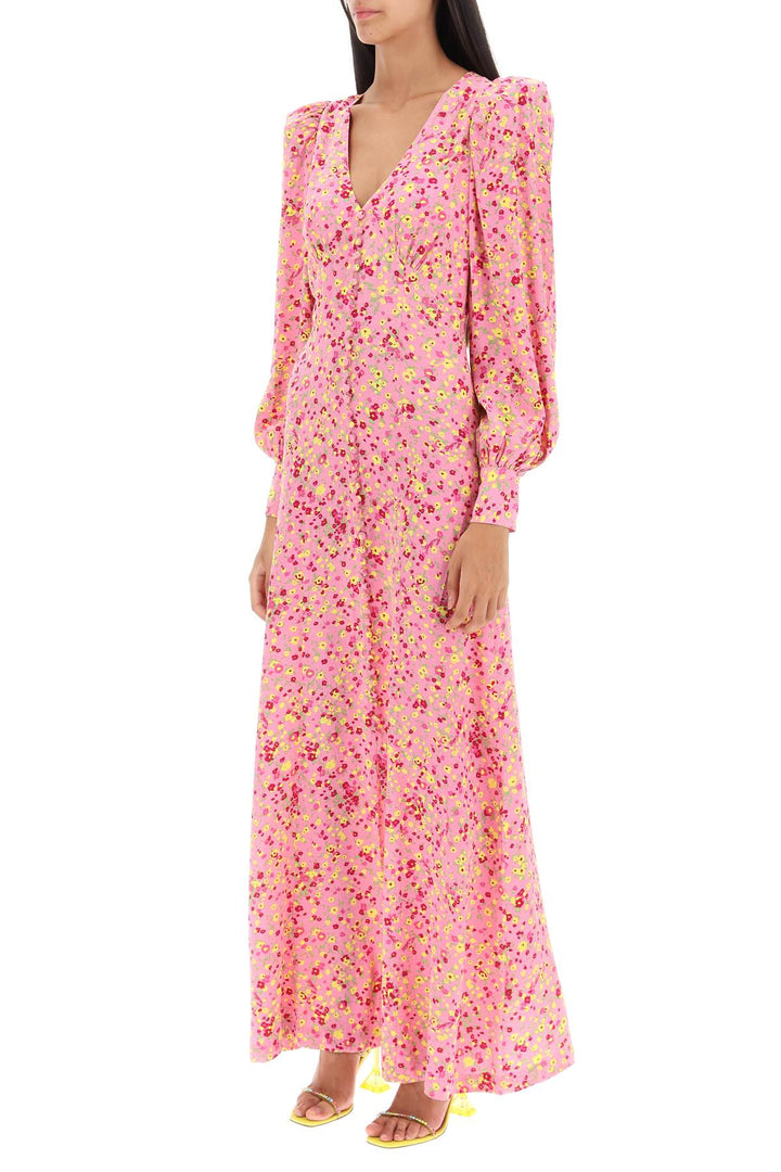 Maxi Shirt Dress With Bouffant Sleeves - Rotate - Women