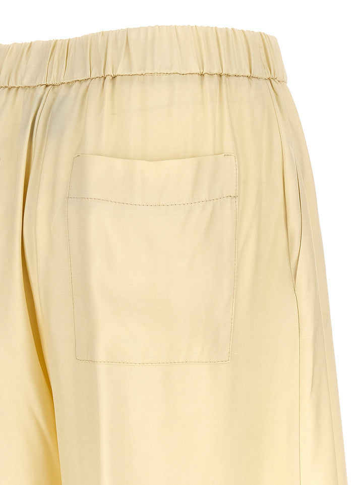 Viscose Bermuda Shorts Bermuda, Short Beige