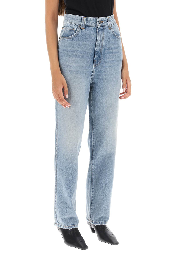 'Martin' Straight Cut Jeans - Khaite - Women