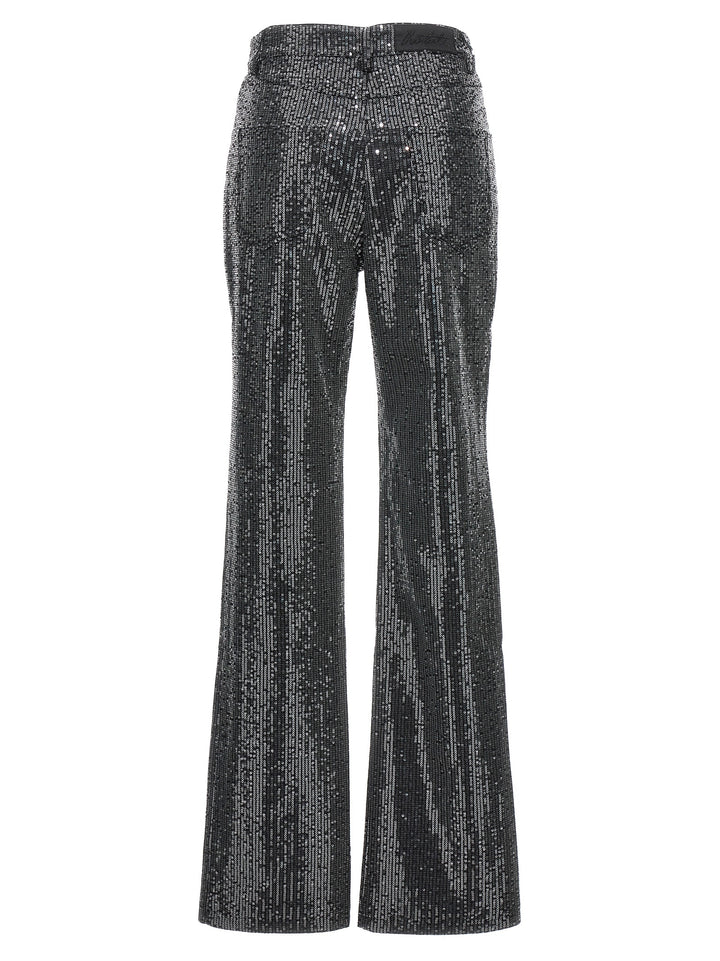 Sequin Jeans Black