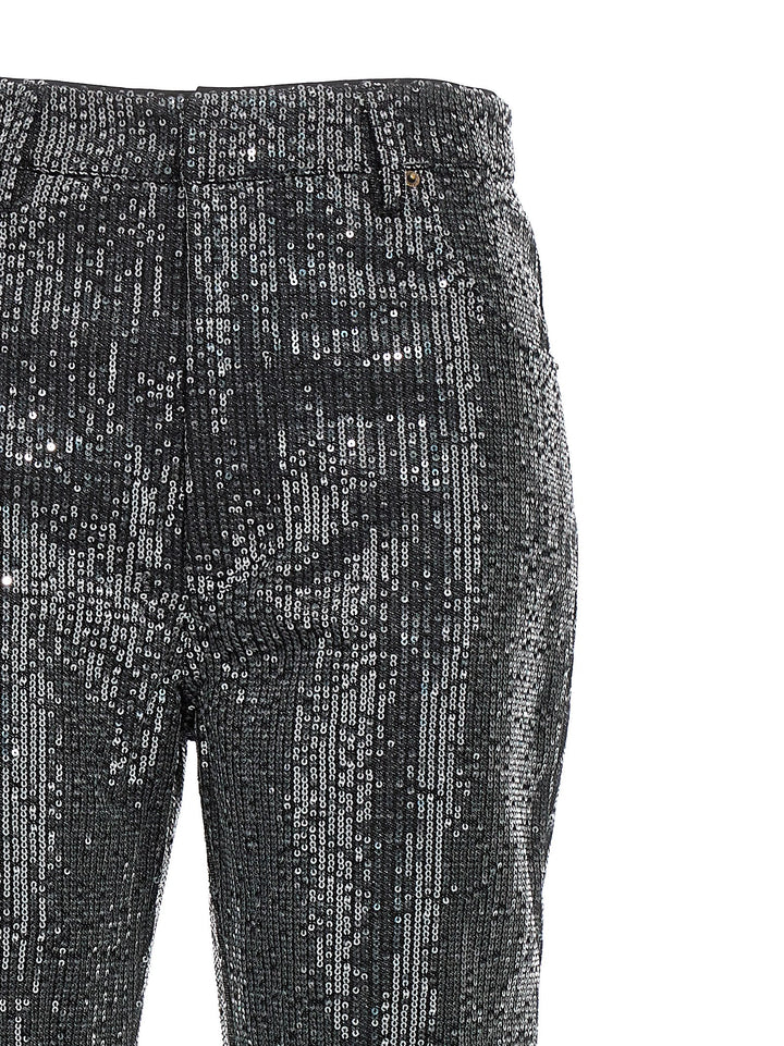 Sequin Jeans Black