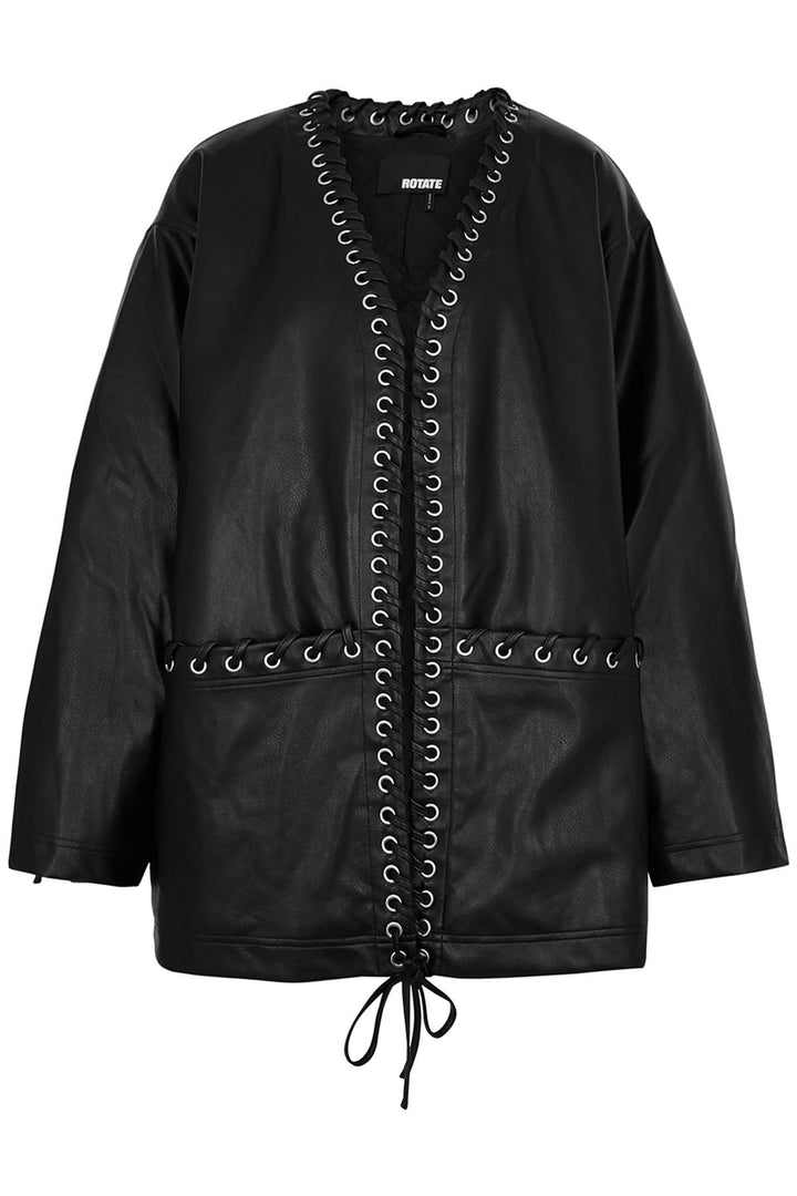 Oversized Faux Leather Jacket - Rotate - Women