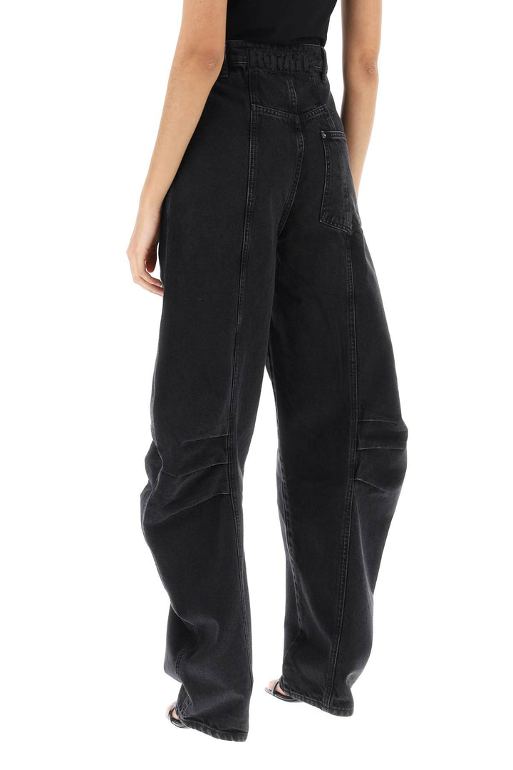 Baggy Jeans With Curved Leg - Rotate - Women