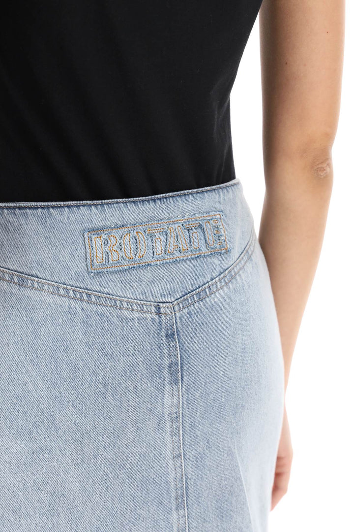 Denim Mini Skirt - Rotate - Women